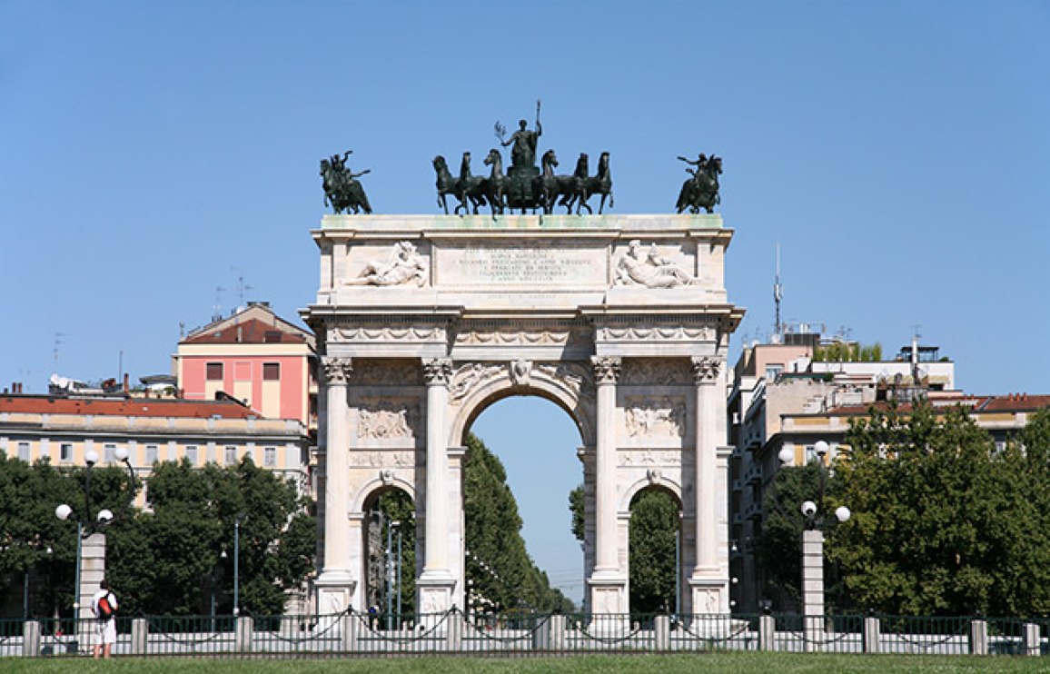 Porta Sempione, Arch of Peace, Milan