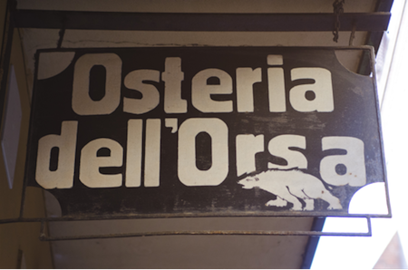Osteria dell'Orsa, Restaurant, Bologna