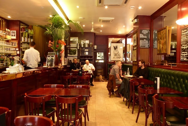 Le bouledogue, Restaurant, Paris