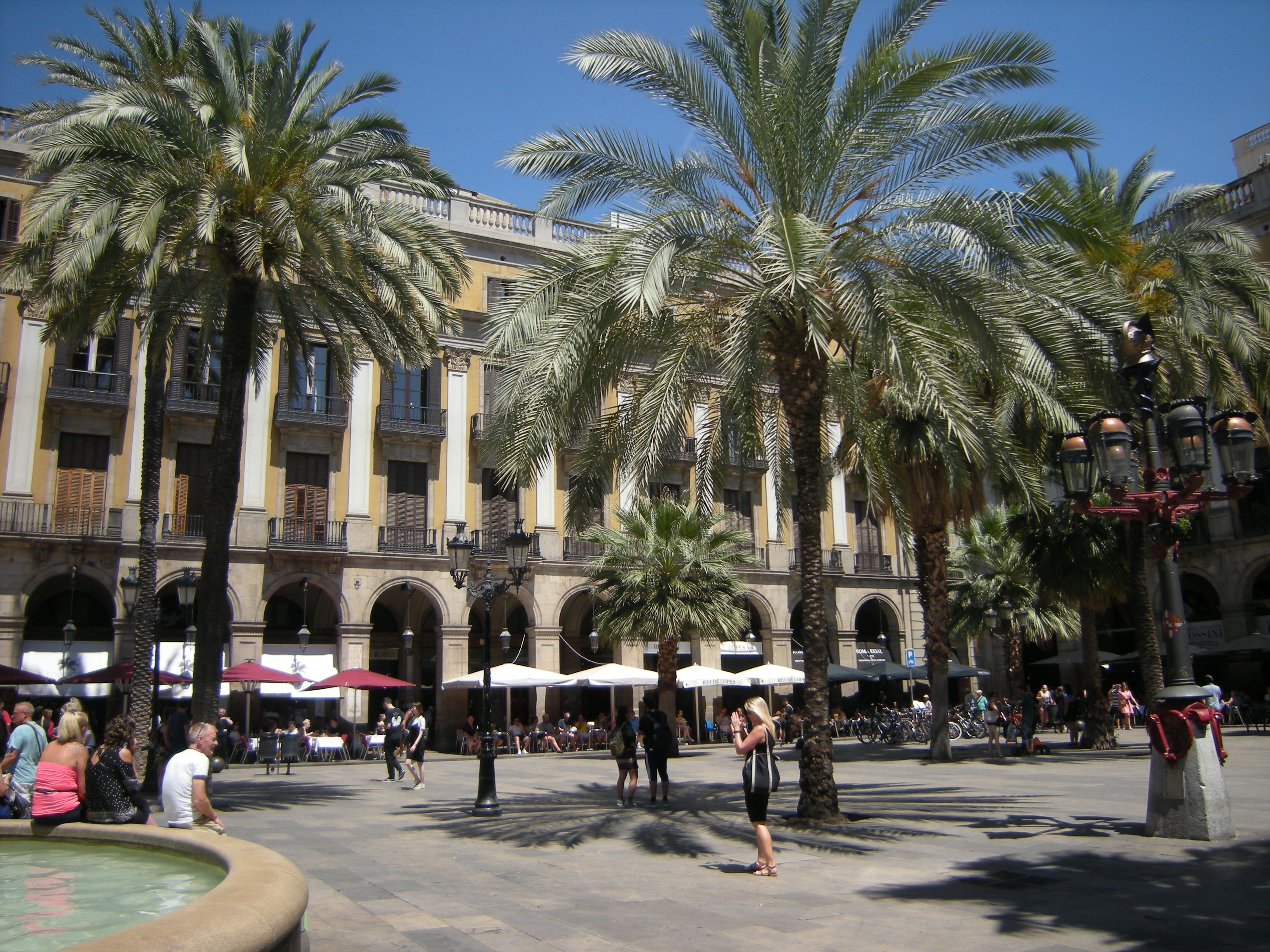 Plaza Real, Barcelona, site of interest, all year