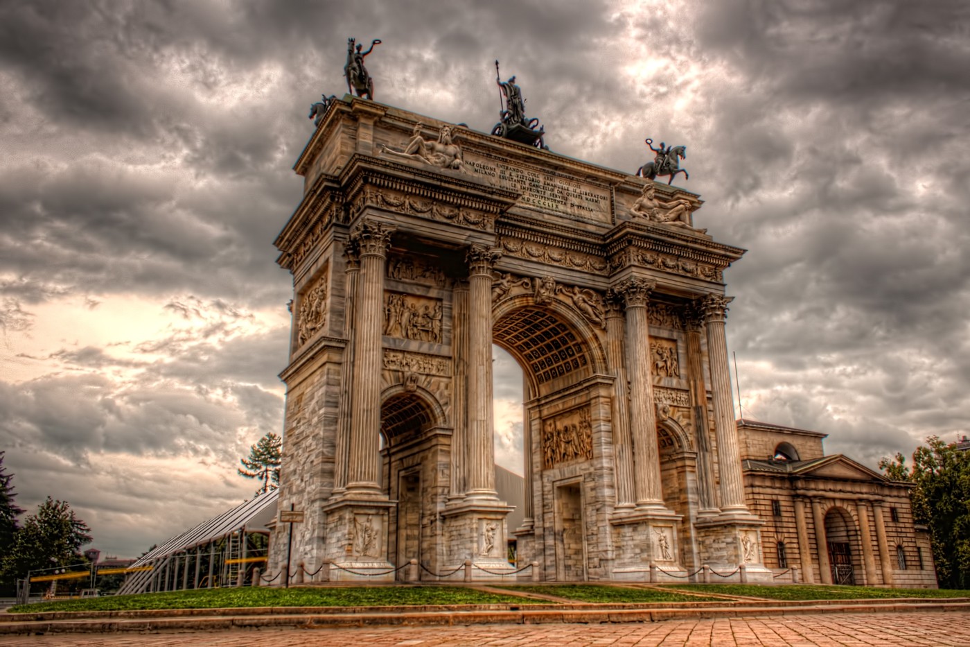 Porta Sempione, Arch of Peace, Milan