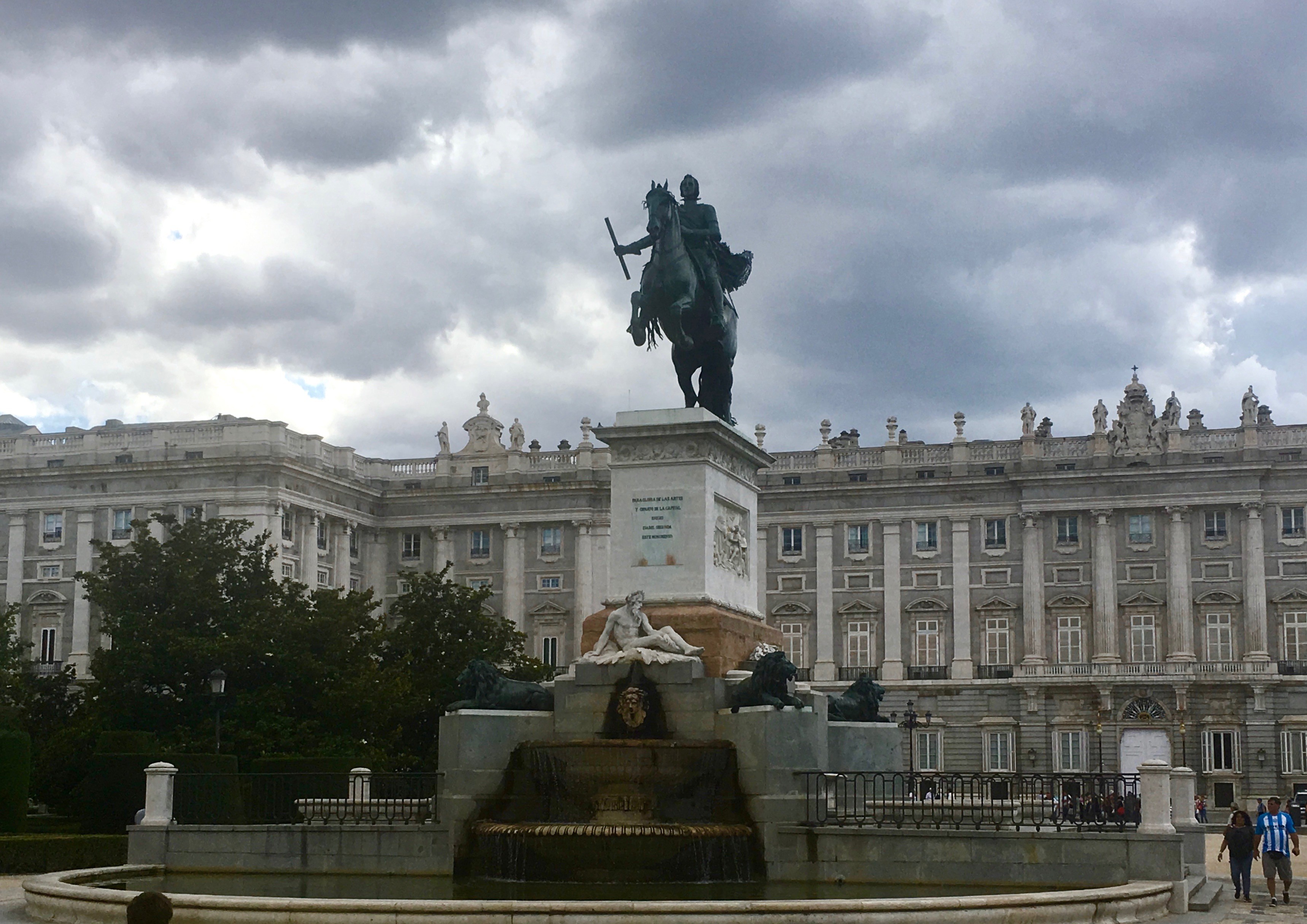 La Plaza de Oriente, Madrid