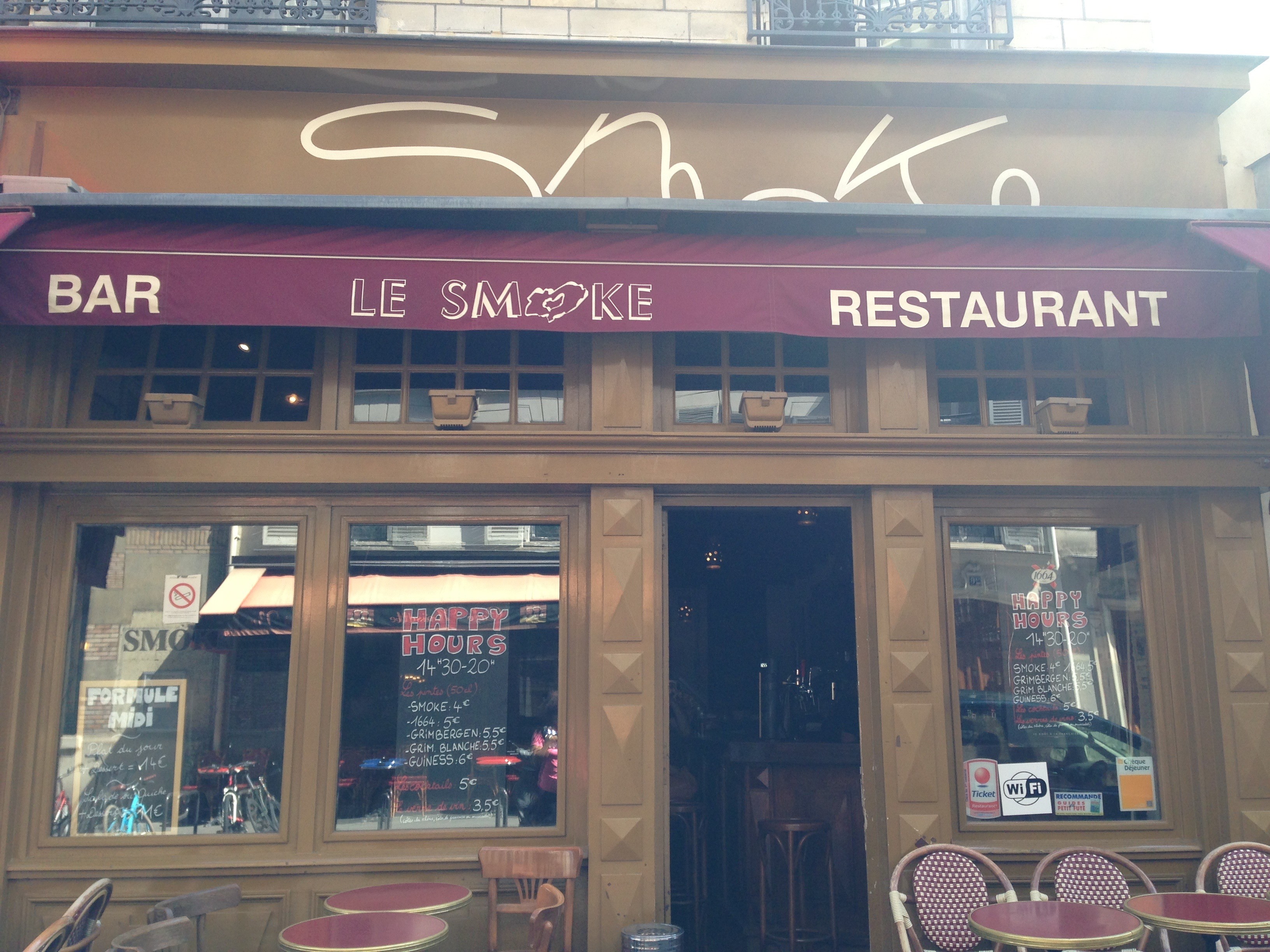 Le Smoke, Bar and Restaurant, Paris