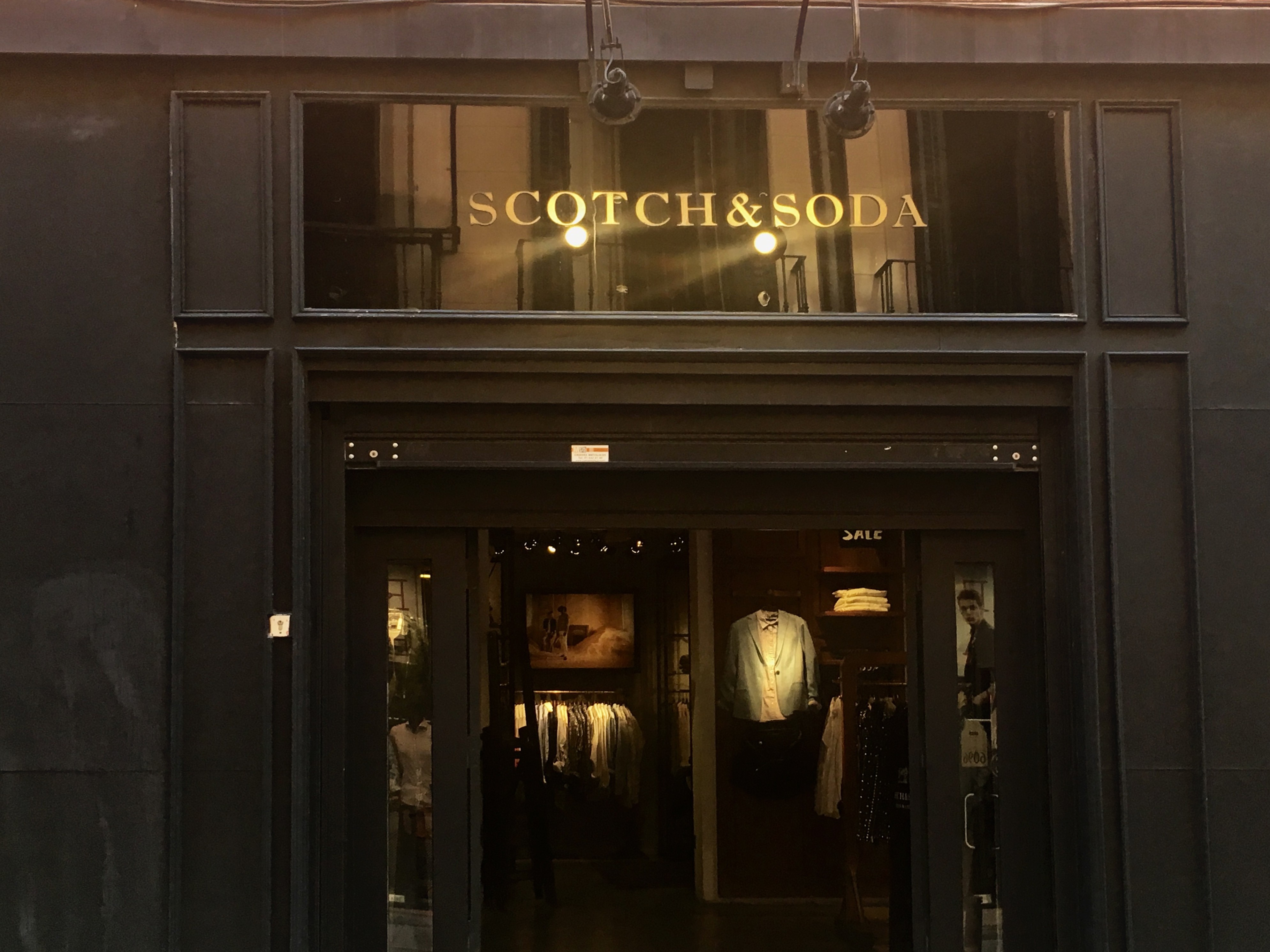 Scotch & Soda, boutique, Spain, Madrid