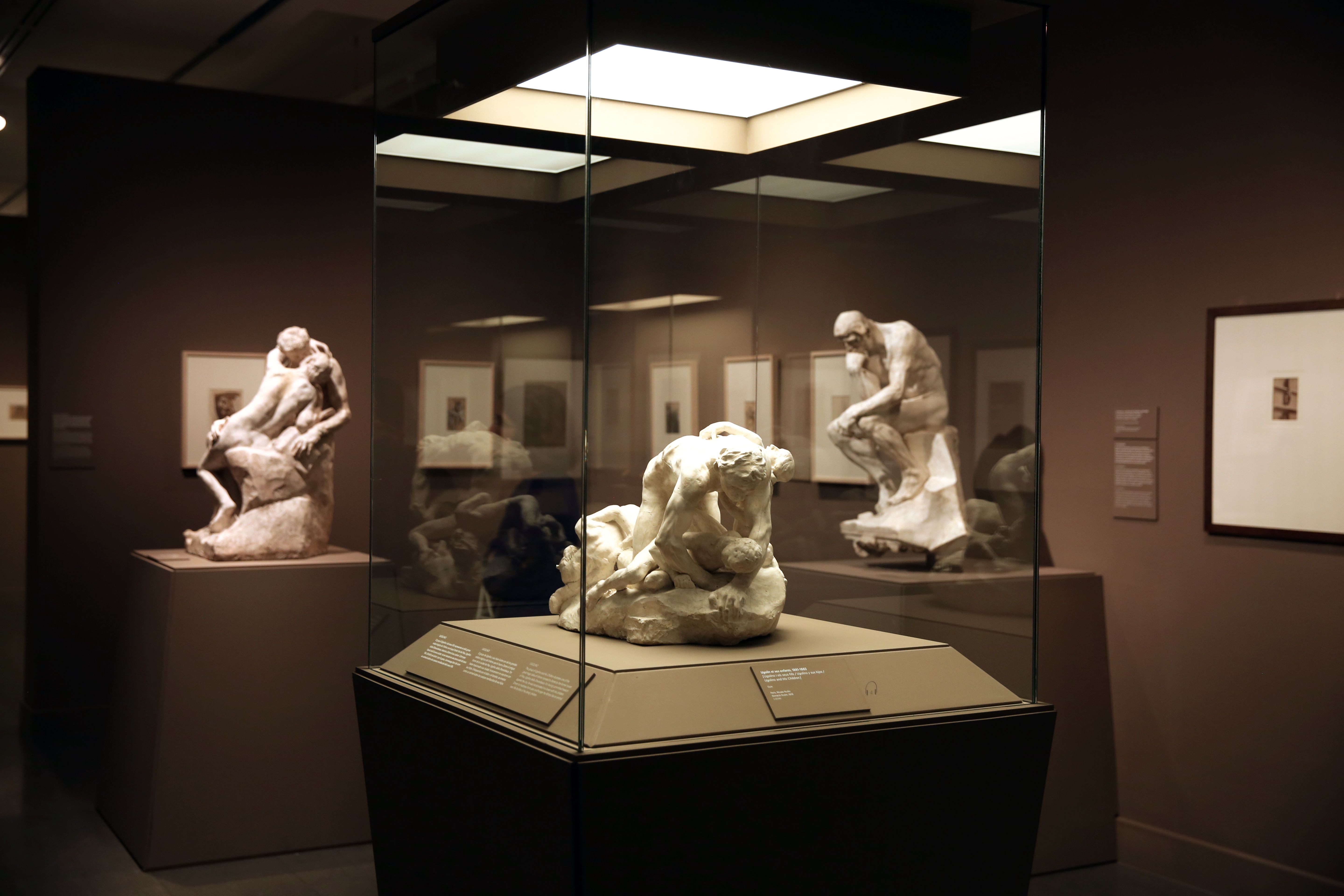 El infierno de Rodin, Exhibition, MAPFRE Foundation,  Casa Garriga Nogués, Barcelona: until 21 January 2018
