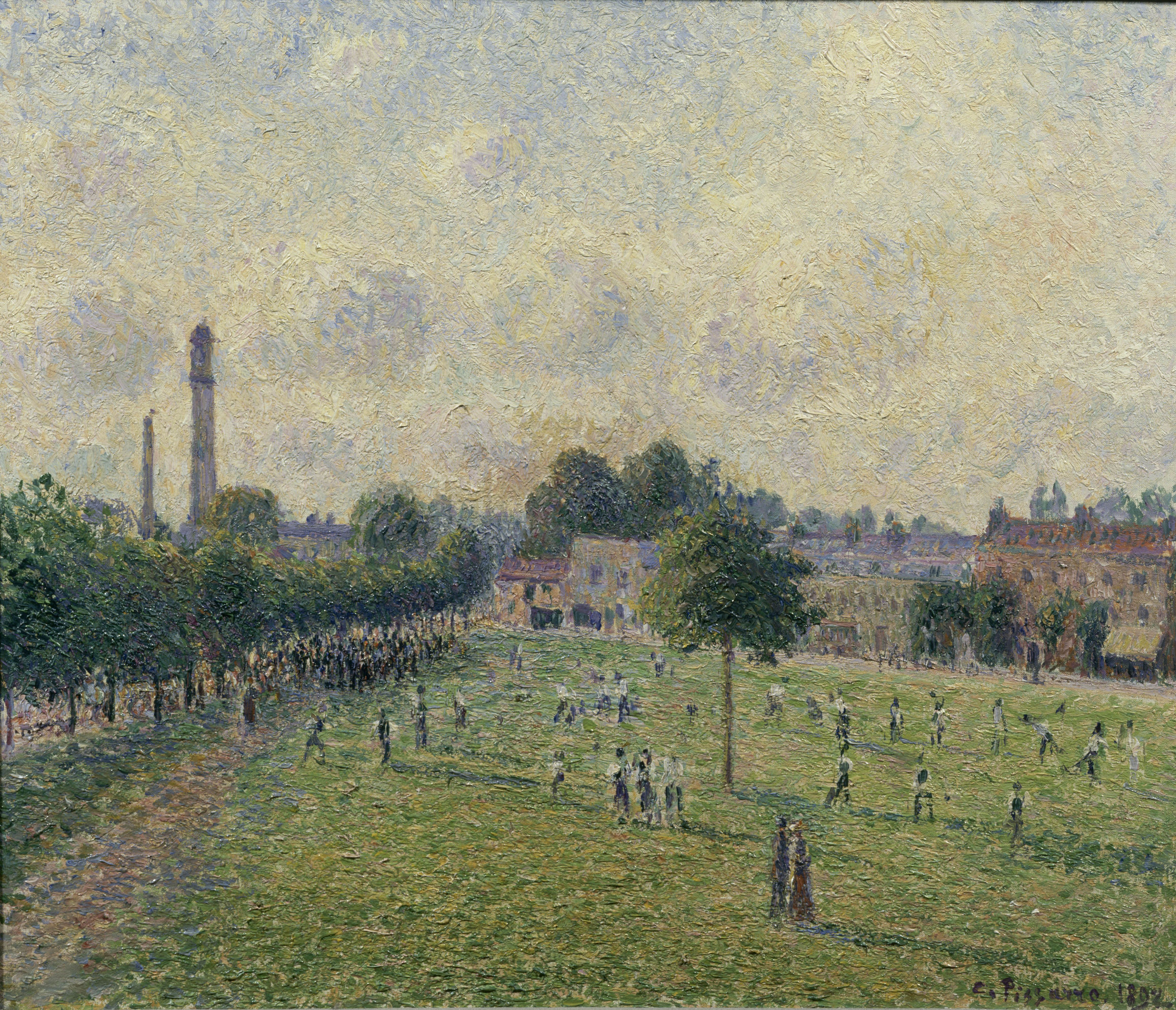 Camille Pissarro (1830 – 1903) Kew Green 1892 Oil paint on canvas Musee d’Orsay (Paris, France) 