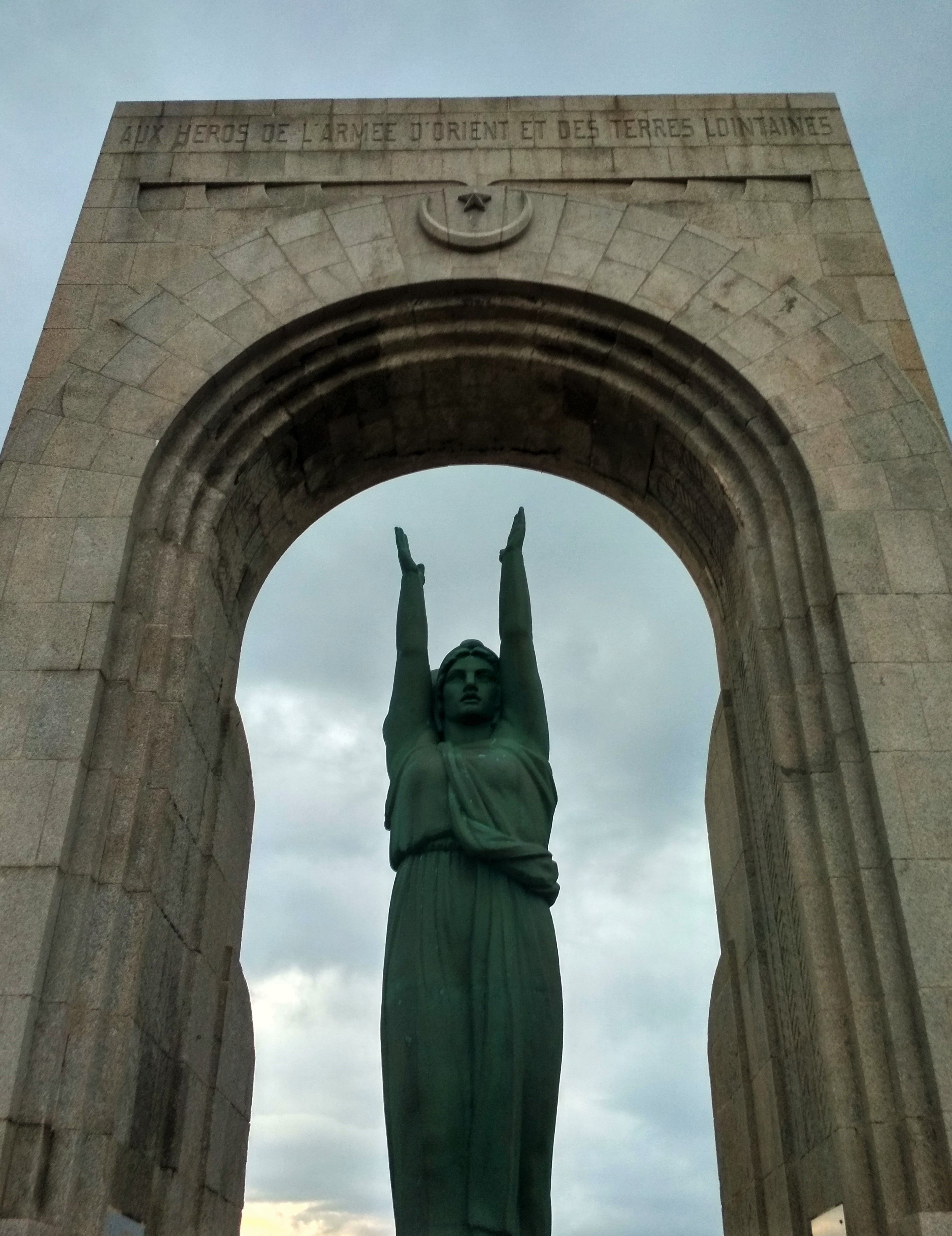 Monument aux morts de l’Armées d’Orient et terres lointaines, Monument, Marseille