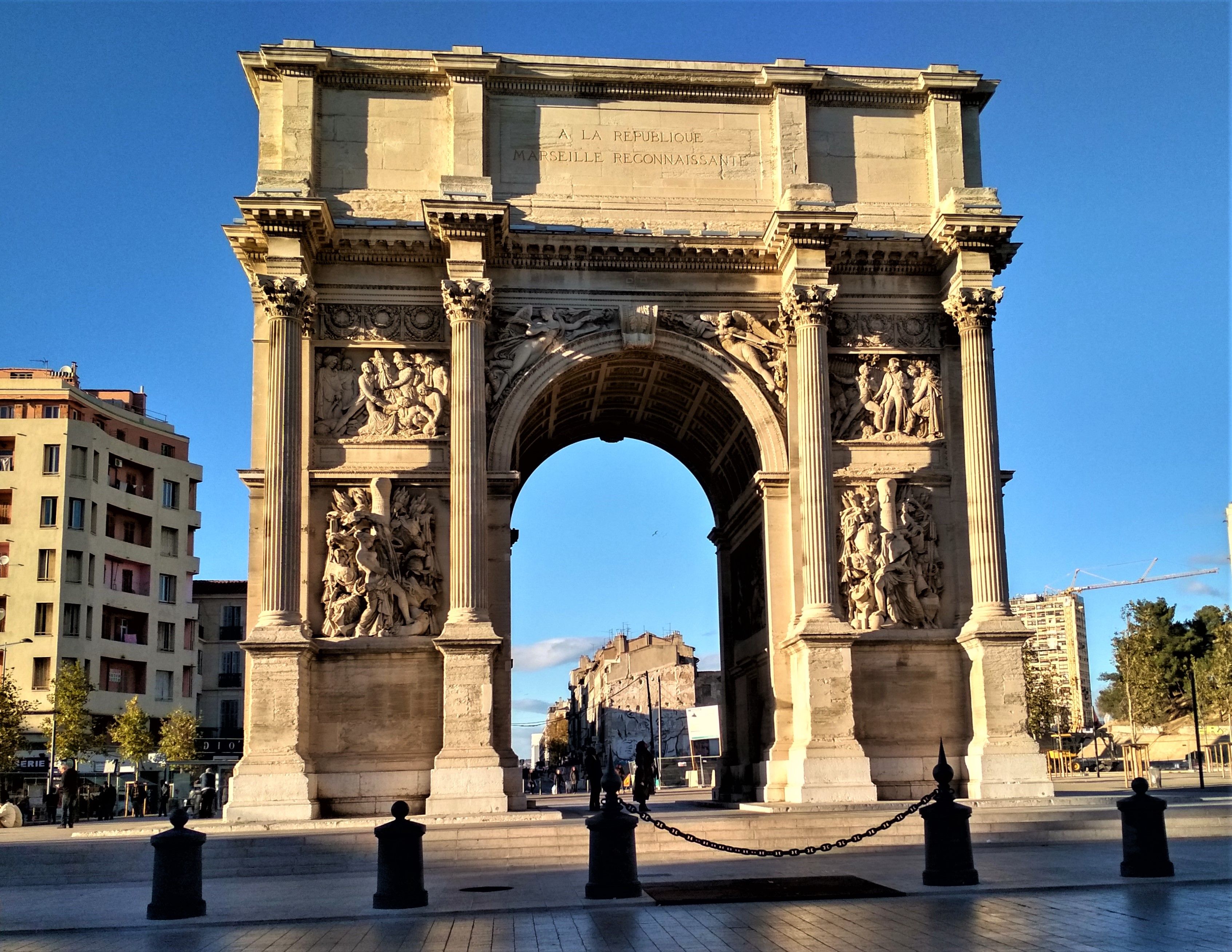 Porte d'Aix, Triumphal Arch, Marseille