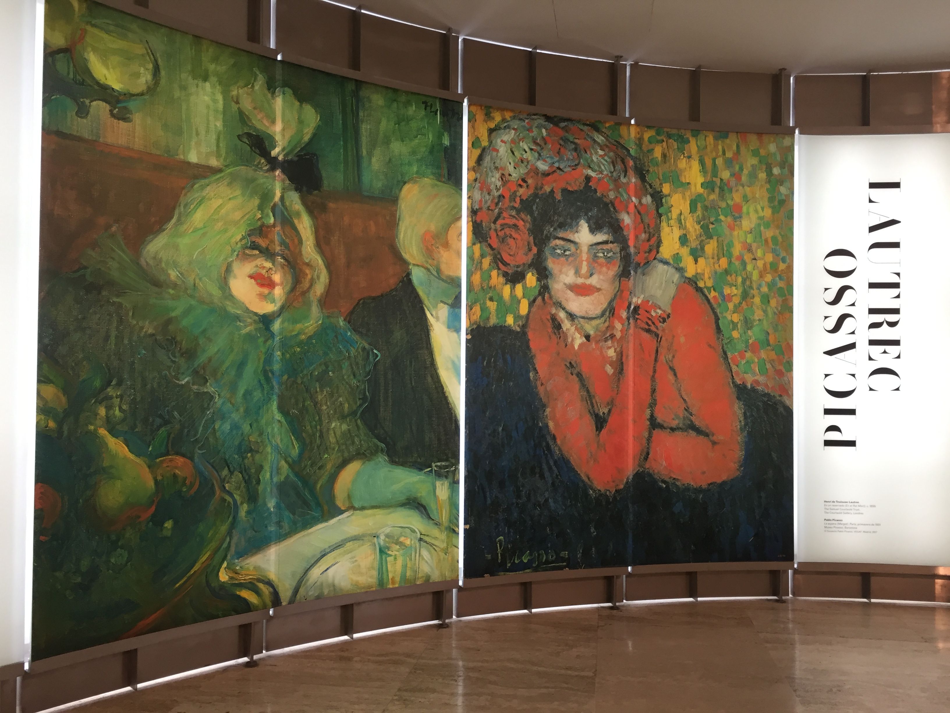 The Prado Musuem, Madrid: Picasso Lautrec exhibition: 17 October 2017 – 21 January 2018