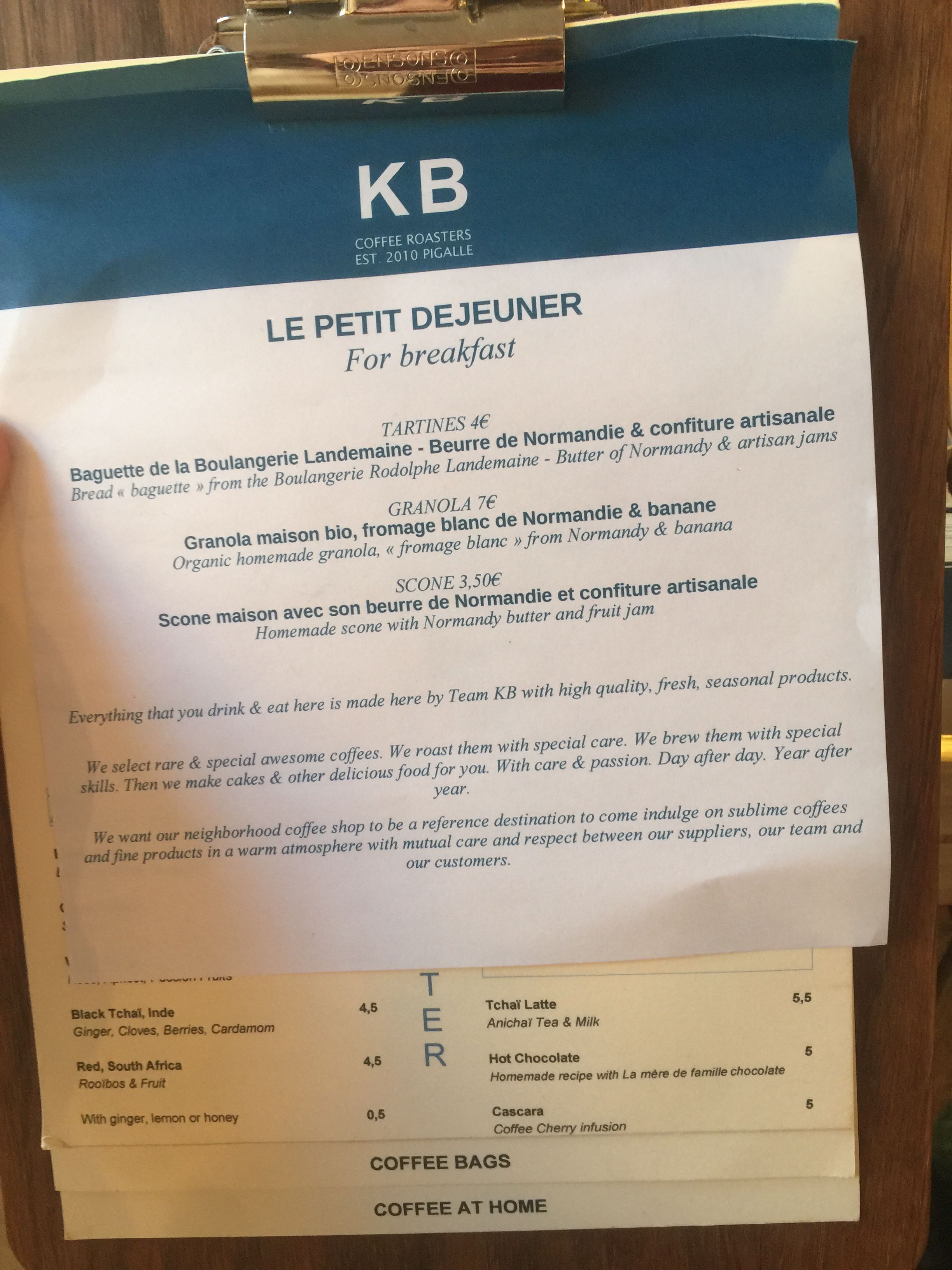 KB Caféshop, Paris, All Year