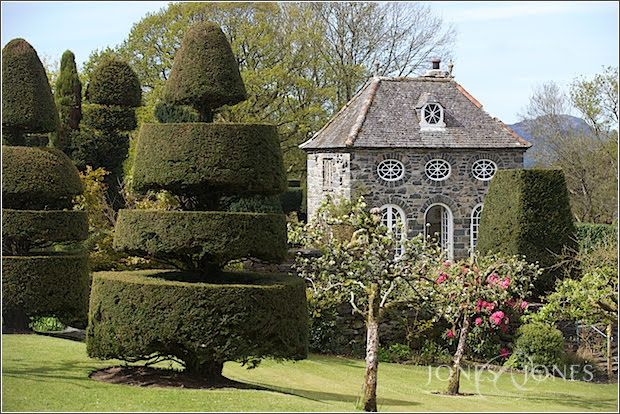Plas Brondanw Gardens & Museum, Llanfrothen, near Penrhyndendraeth, Wales