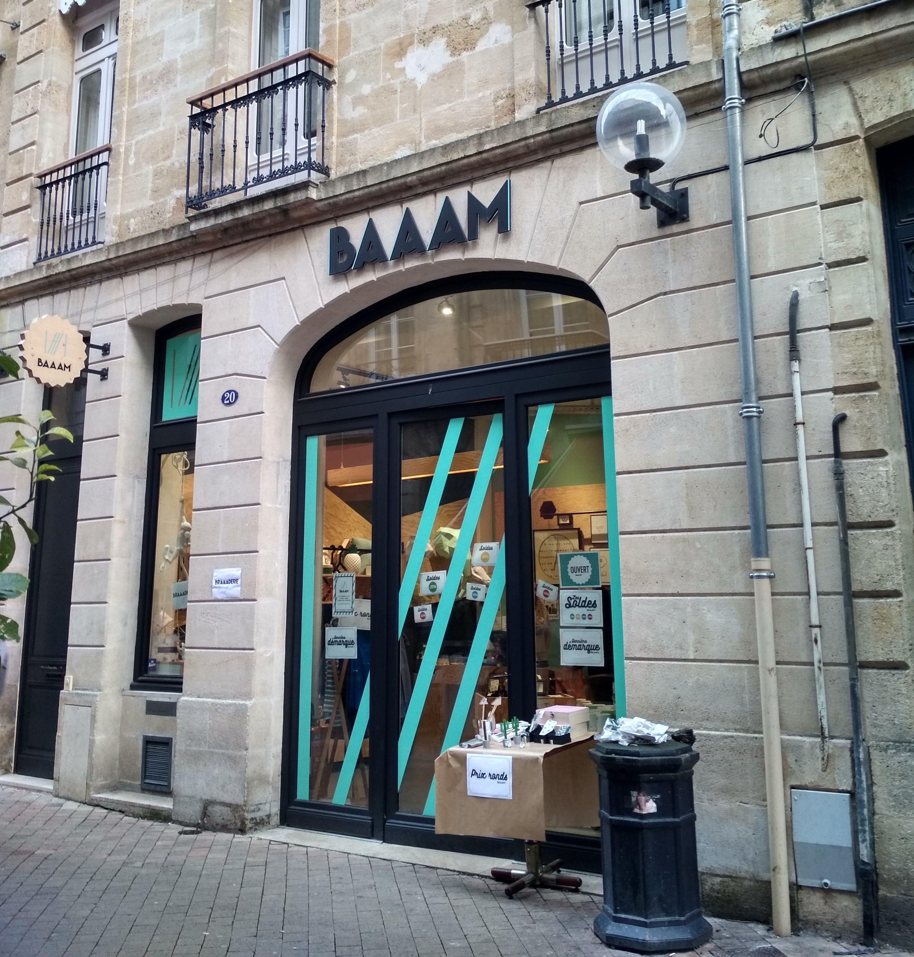 BAAAM, Boutique, Bordeaux
