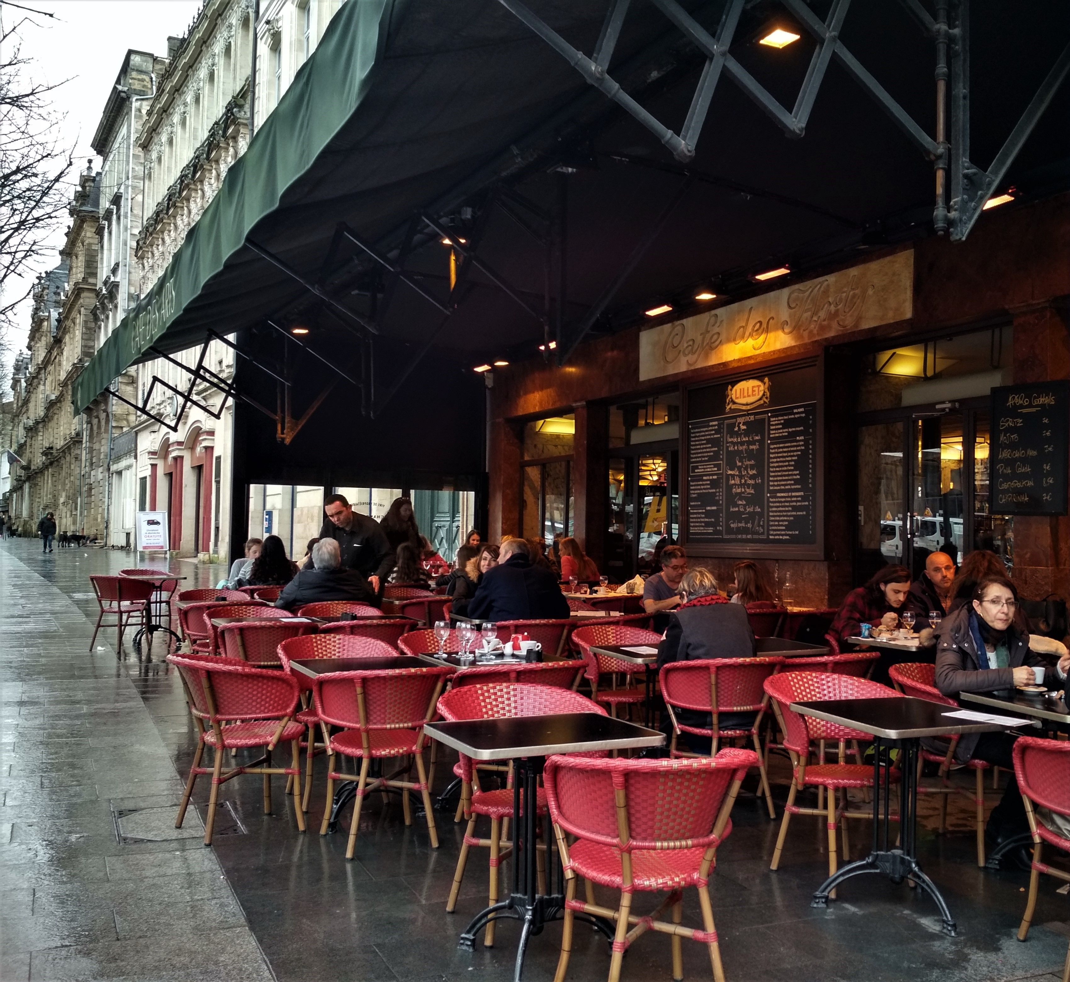 Café des Arts, Restaurant, Bordeaux: All year