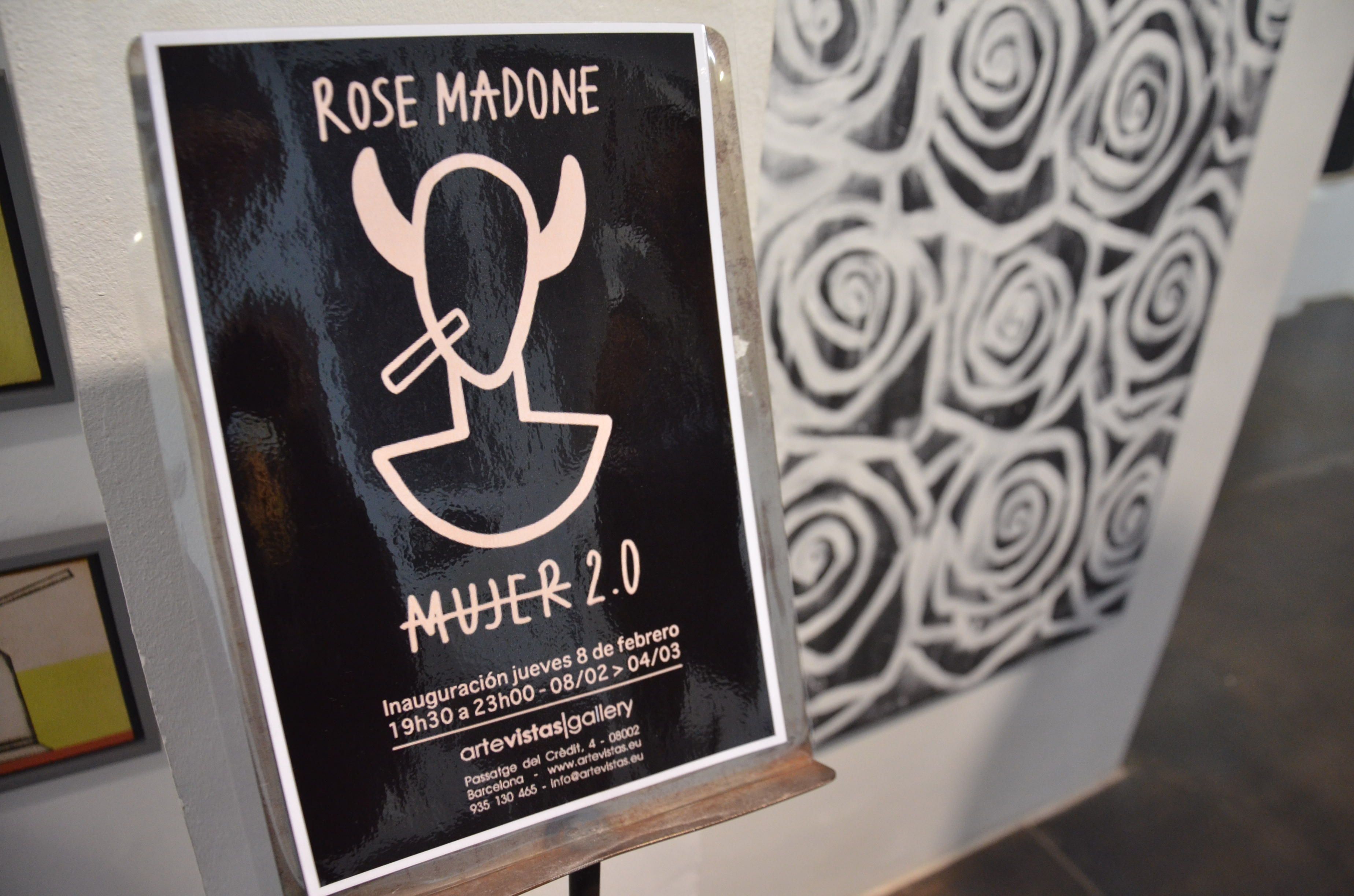Mujer 2.0, Rose Madone Exhibition, Artevistas Gallery, Barcelona: 8 February-4 March 2018