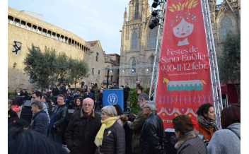 Les Festes de Santa Eulália, Barcelona: every year on days around 12th February