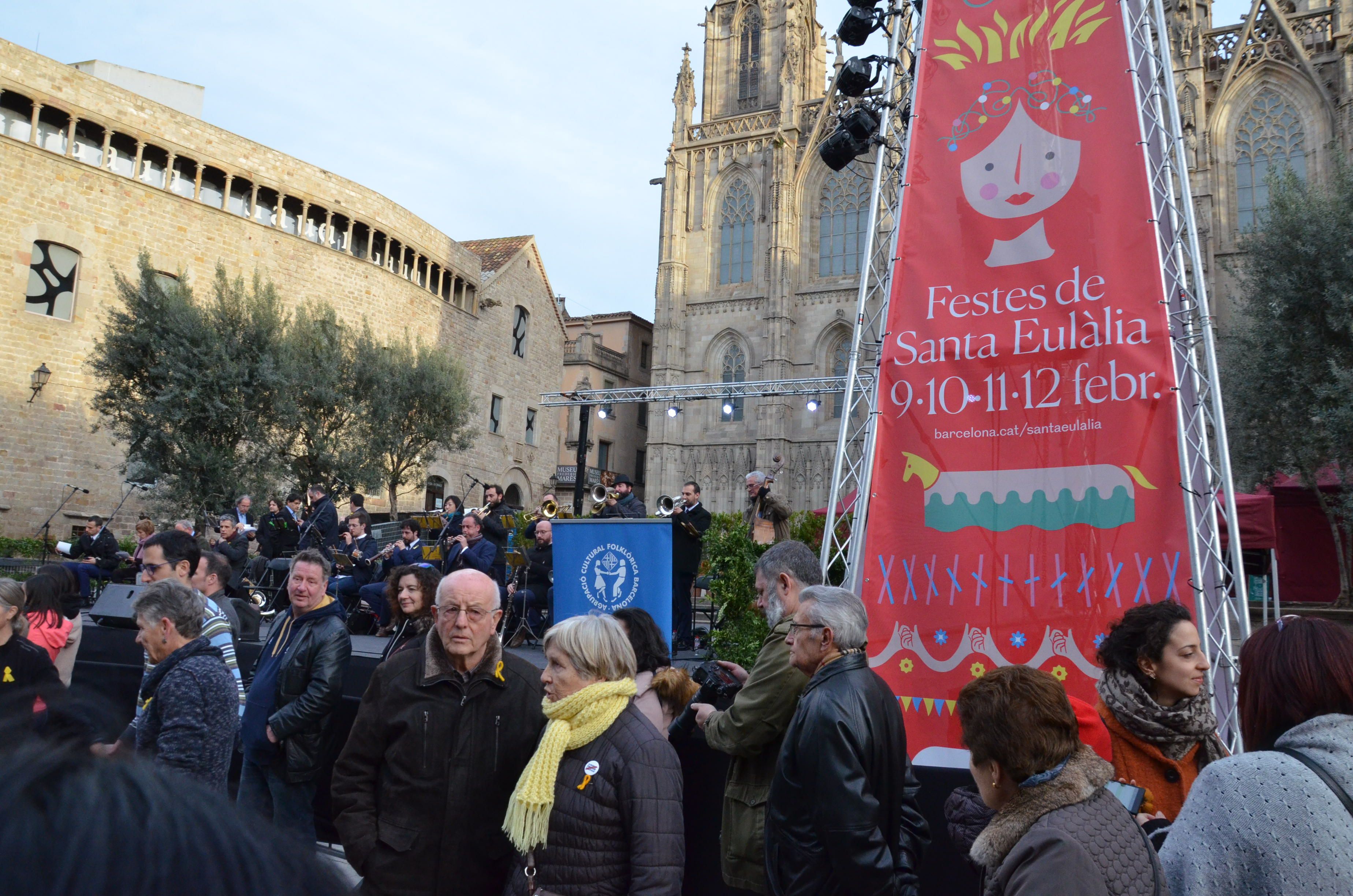 Les Festes de Santa Eulália, Barcelona: every year on days around 12th February