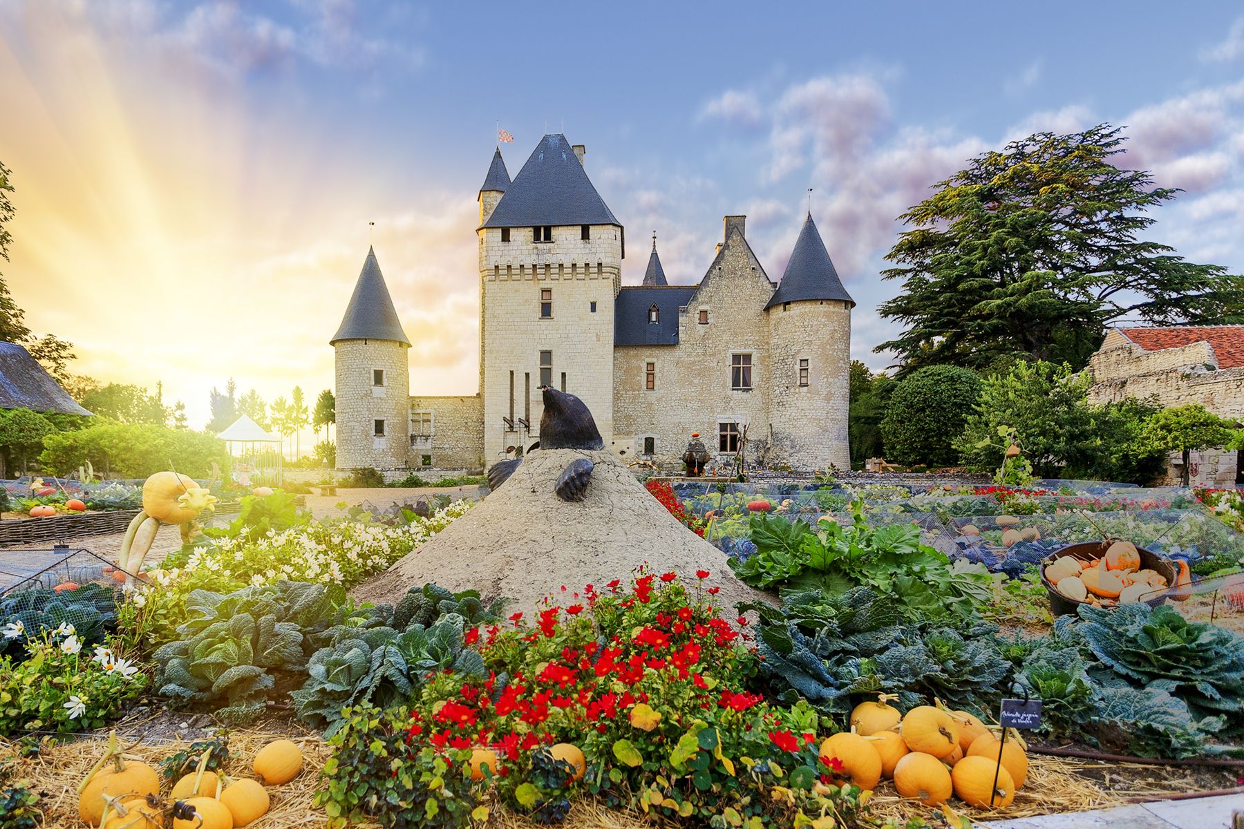 Rivau Castle, Lémeré, Indre-et-Loire, France