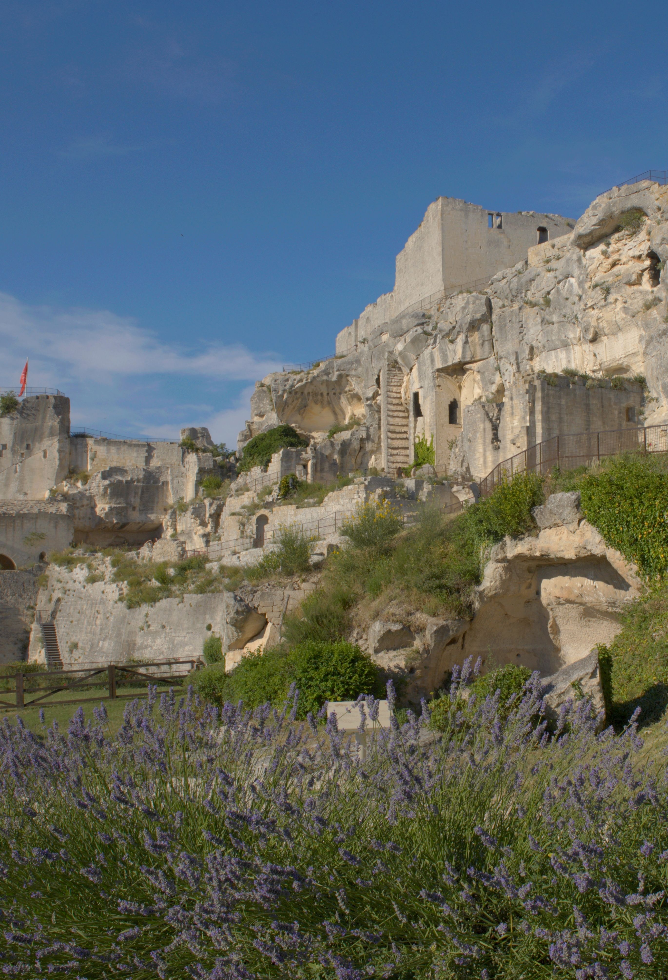 Baux Castle, Les Baux-de-Provence, Bouches-du-Rhône, France
