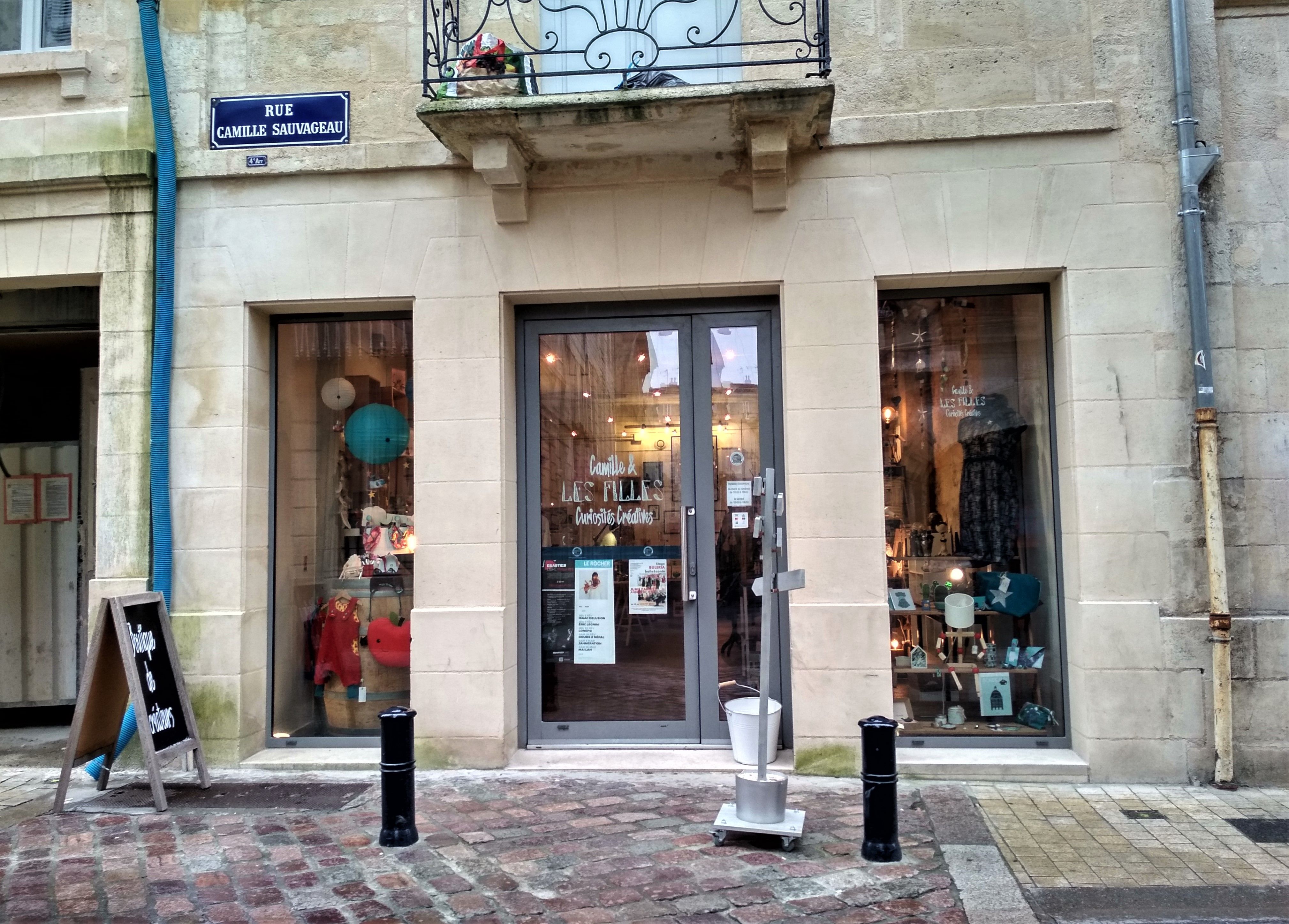 Camille & Les Filles, Boutique, Bordeaux