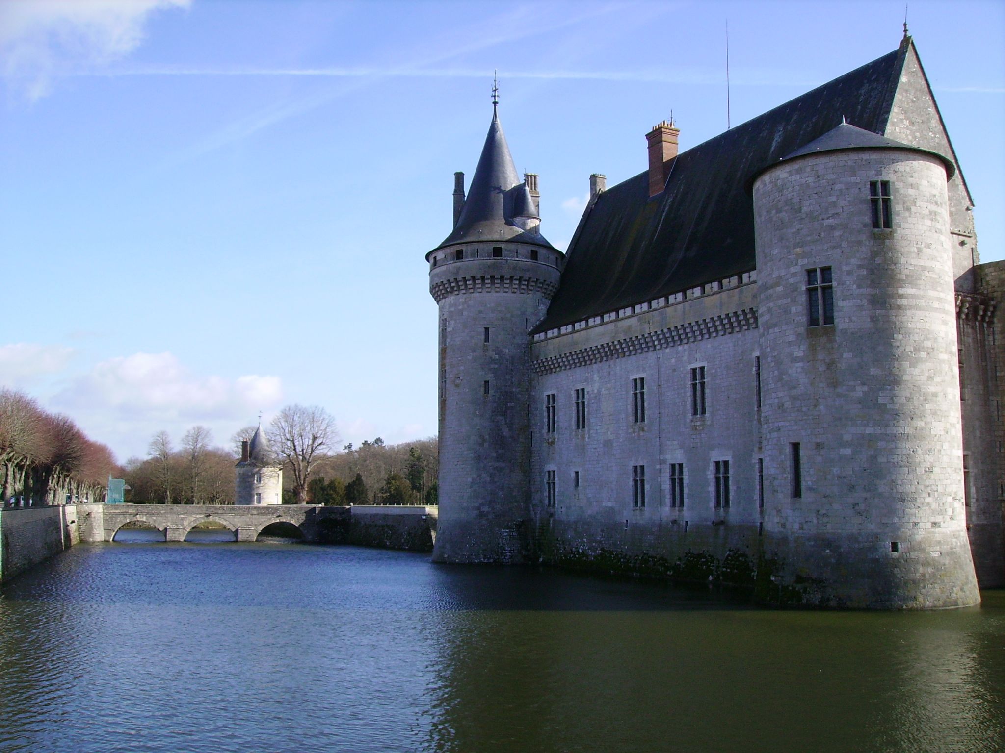 Sully Castle, Chemin de la Salle Verte, Sully-sur-Loire, France