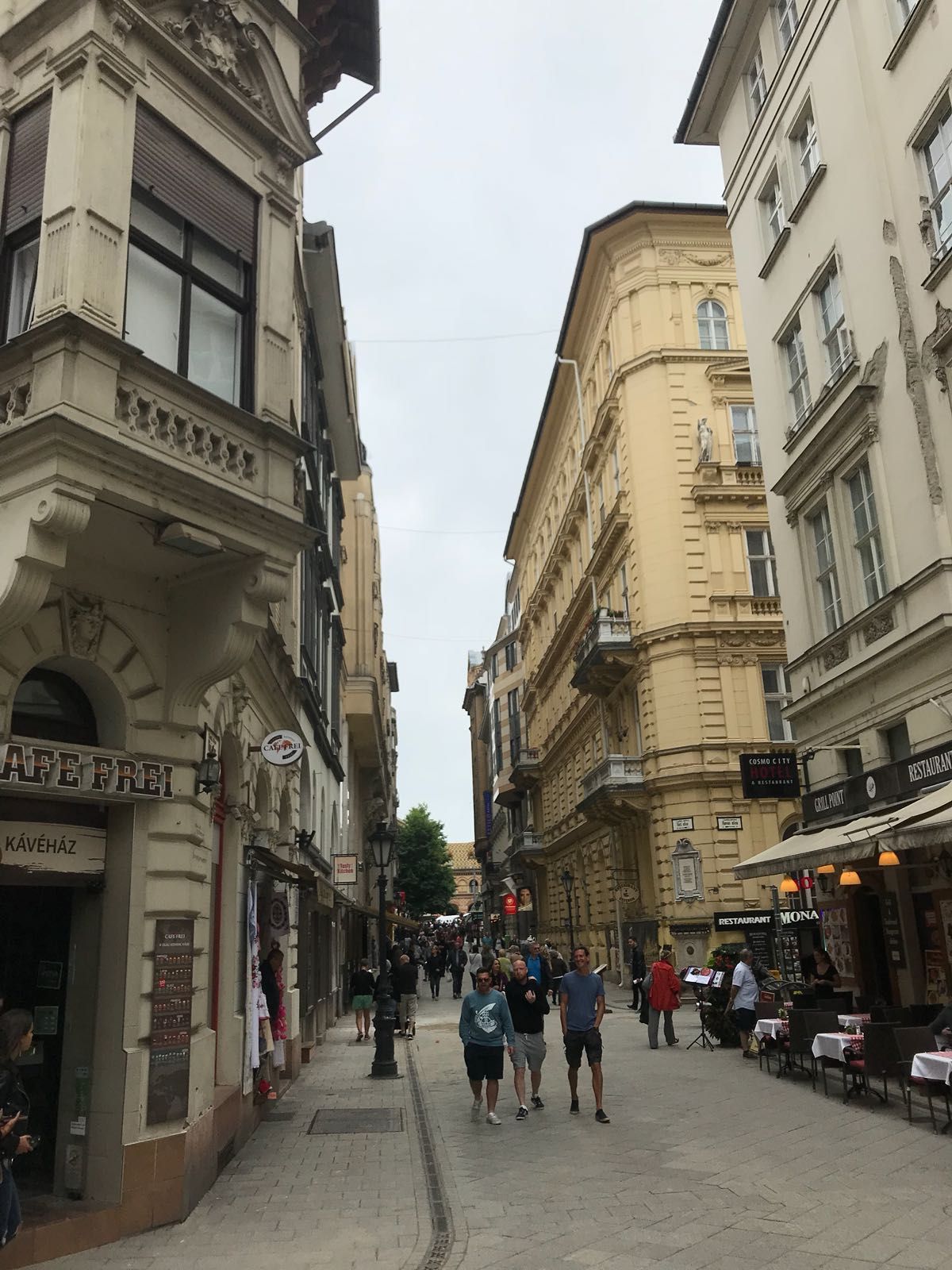 Vaci Street, Budapest