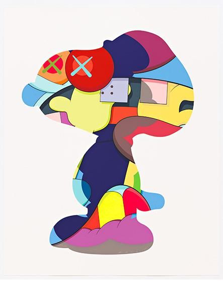 KAWS, No One's Home, 2015. Courtesy of Pace Prints 