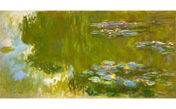 Claude Monet: The Water Lily Pond, 1917-1919, © The Albertina Museum, Vienna. The Batliner Collection