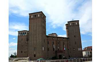 Acaja Castle, Fossano, Piedmont, Italy