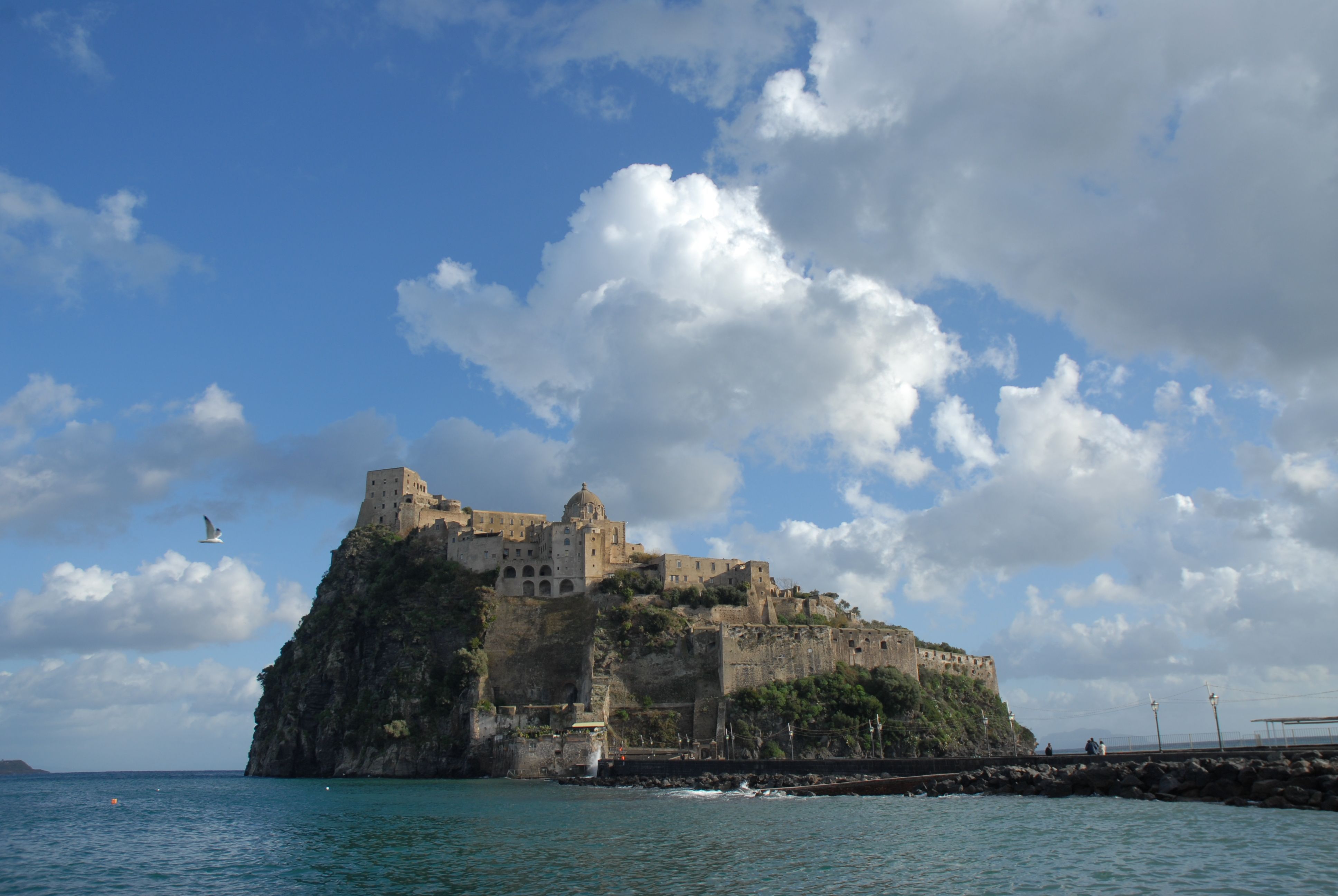Aragonese Castle of Ischia, Ischia, Campania, Italy