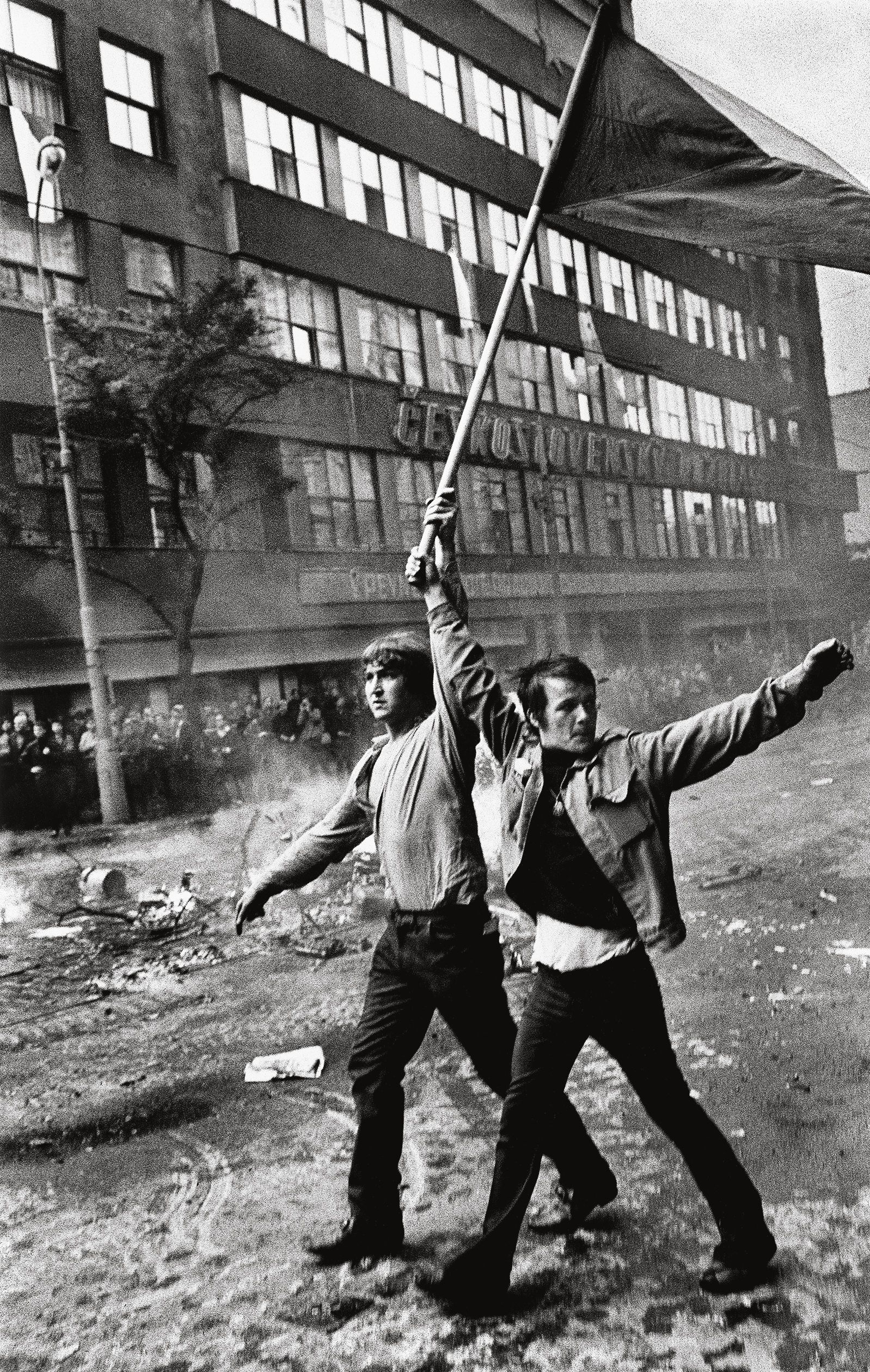 Koudelka: Invasion 1968 and Archival Footage by Jan Němec, Trade Fair Palace, Prague, 22 August 2018-6 January 2019