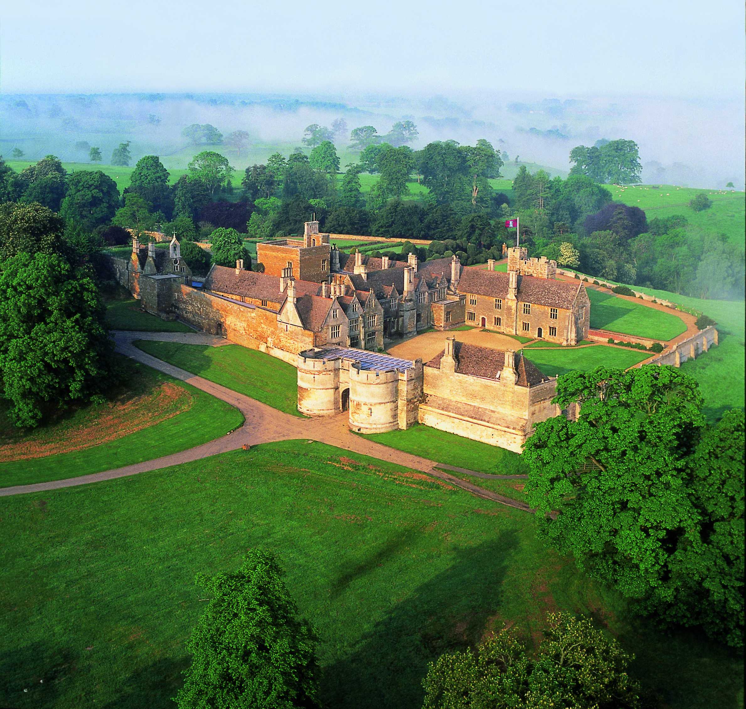 Rockingham Castle, Corby, Northamptonshire, England