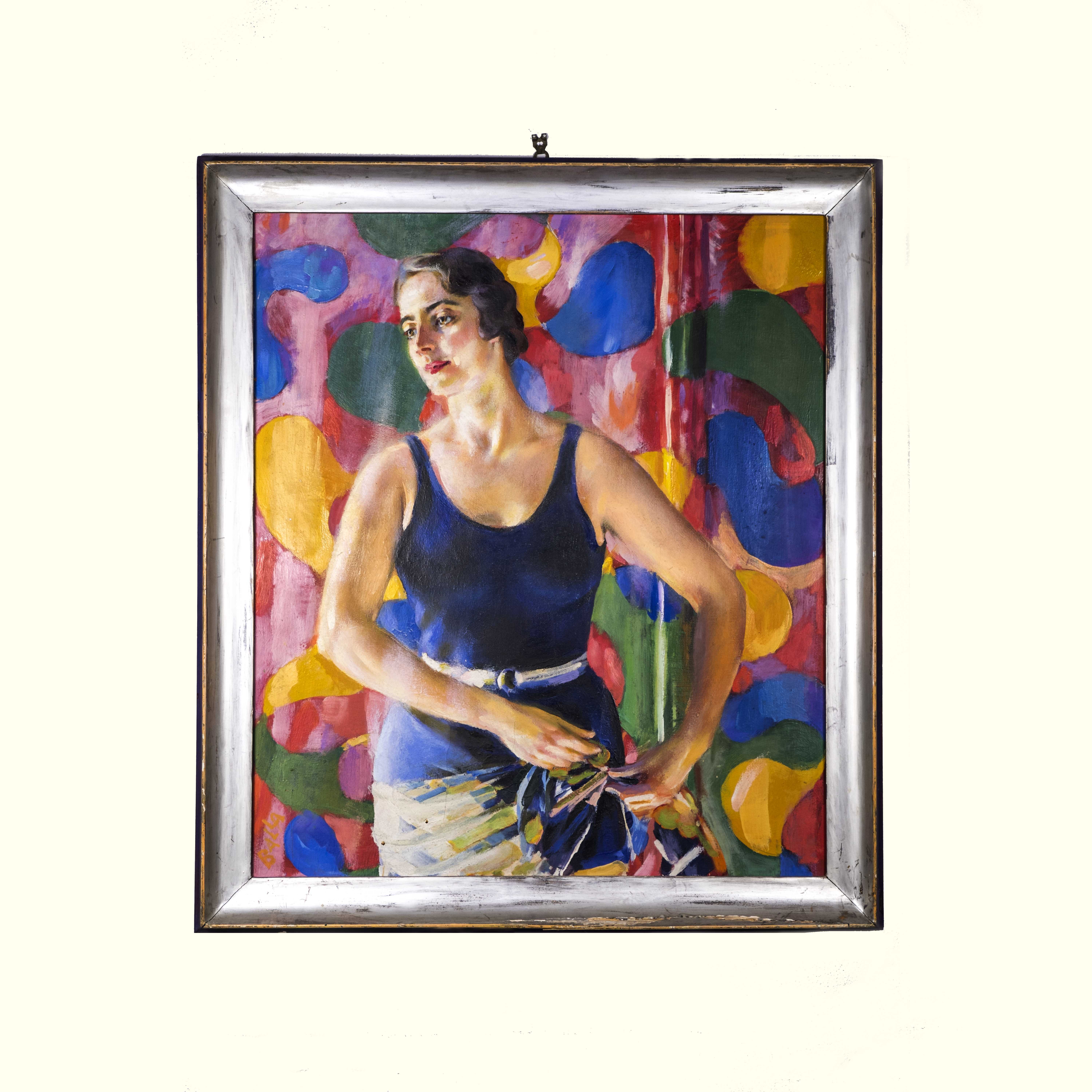 Colorluce, 1933 oil on canvas, cm.97x84 Rome, Alessandro Tosti