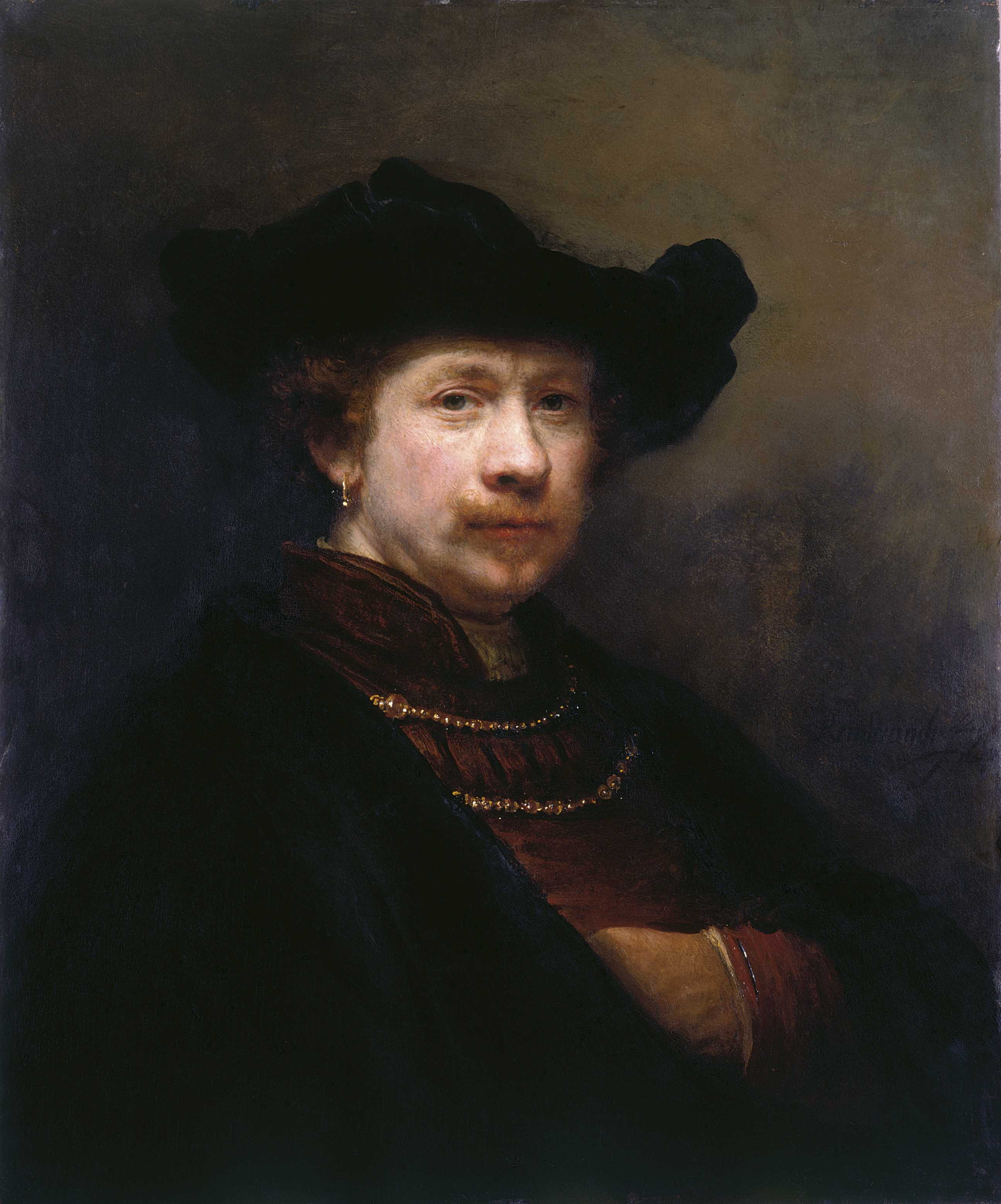 Rembrandt van Rijn, Self Portrait, 1642, Royal Collection Trust/© Her Majesty Queen Elizabeth II 2019