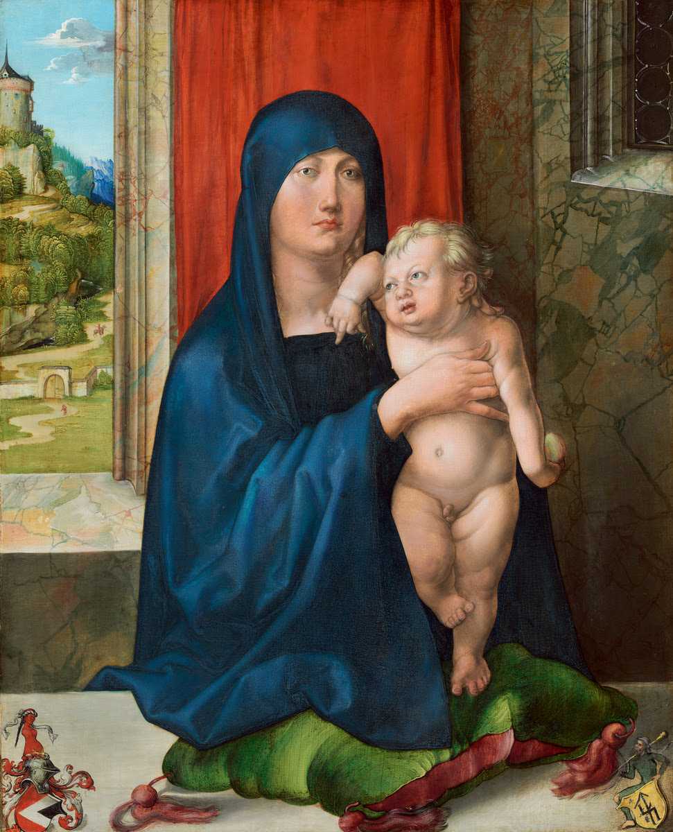 Albrecht Dürer Madonna and Child [obverse] c. 1496/1499 © National Gallery of Art, Washington DC