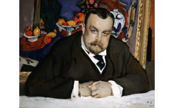 Valentin Sérov Portrait du collectionneur de la peinture moderne russe et française Ivan Abramovitch Morozov, Moscou, 1910 Galerie Trétiakov, Moscou