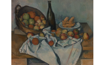Paul Cezanne. The Basket of Apples, c. 1893. The Art Institute of Chicago, Helen Birch Bartlett Memorial Collection. 