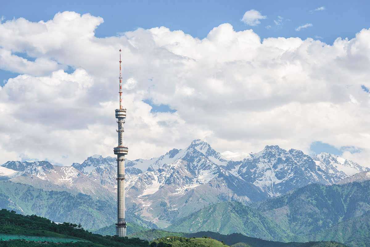 Kok-Tobe Hill and Kok-Tobe TV tower, Almaty