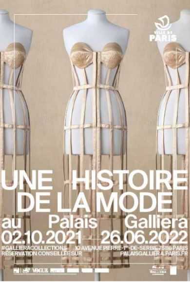 A history of fashion (exhibition), Palais Galliera, Paris : 2 October 2021 - 26 June 2022