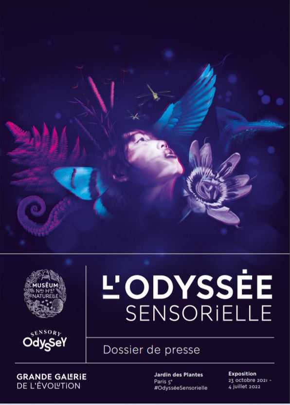 The Sensory Odyssey, Musée d’Histoire Naturelle, Exhibition, Paris: 23 October 2021-4 July 2022