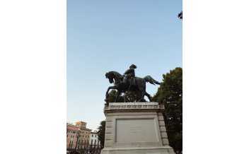 The Statue of Victor Emmanuel II, Verona
