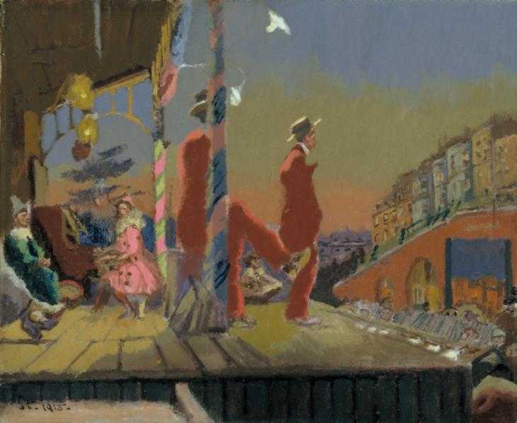 Walter Richard Sickert, Brighton Pierrots 1915. Tate