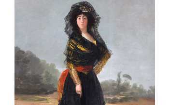 Francisco de Goya y Lucientes, The Duchess of Alba (detail), 1797, Oil on canvas, 210.3 x 149.3 cm, On loan from The Hispanic Society of America, New York, NY