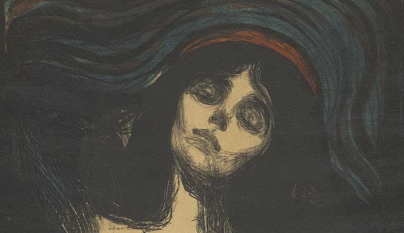 Edvard Munch | Madonna, 1895/1902 | ALBERTINA, Wien
