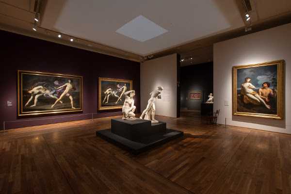 Image of the exhibition galleries Guido Reni. Photo © Museo Nacional del Prado.