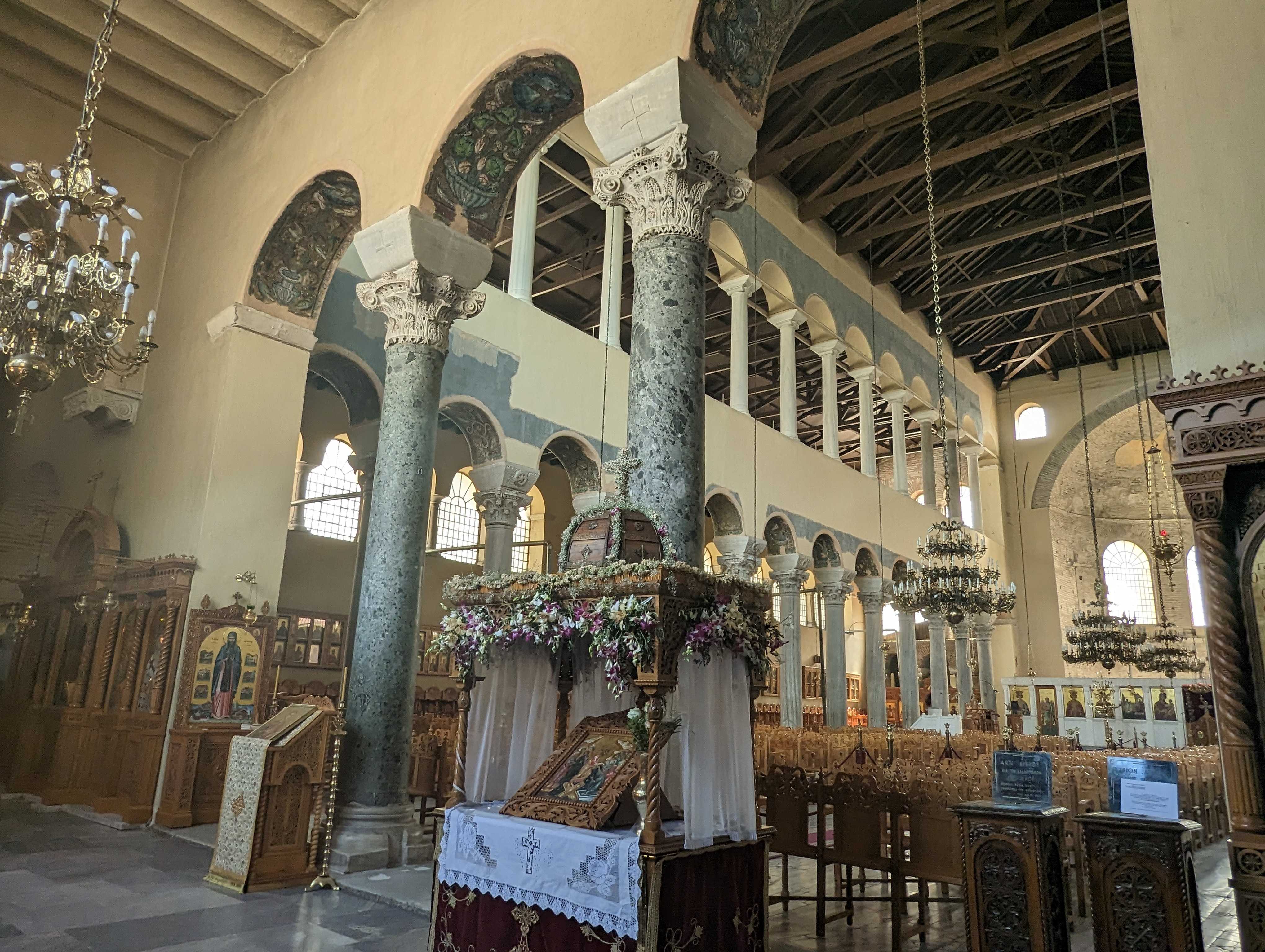 The church of Panagia Acheiropoietos