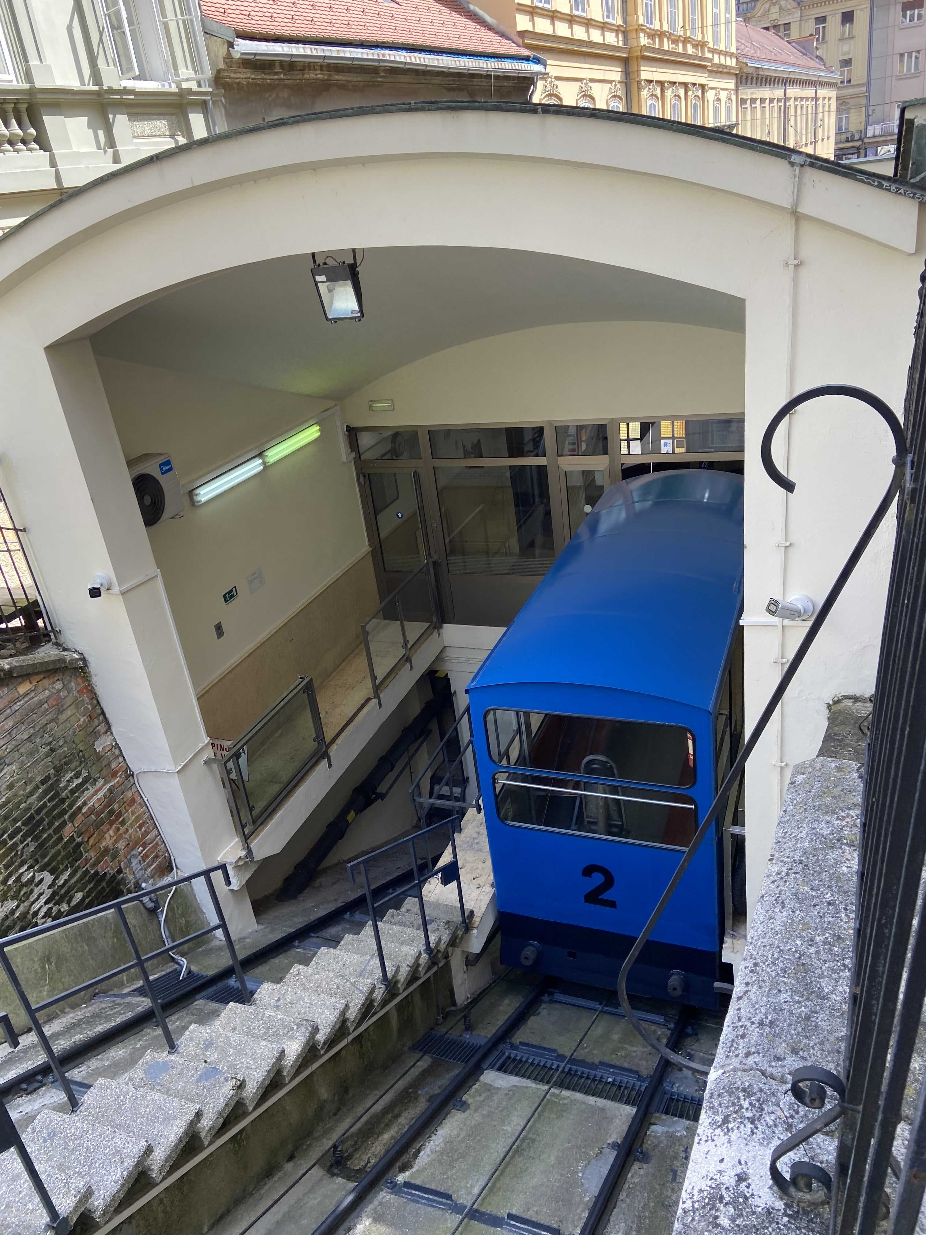 Zagreb Blue Funicular