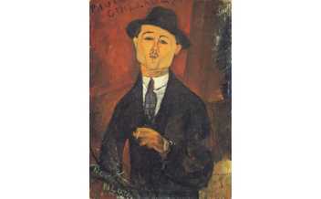 Amedeo Modigliani Paul Guillaume, Novo Pilota, en 1915 Musée de l'Orangerie