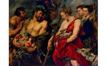 Peter Paul Rubens and Frans Snyders, Diana Returning from the Hunt, c. 1623, oil on canvas, 136 x 184 cm. Courtesy bpk | Staatliche Kunstsammlungen Dresden | Elke Estel | Hans - Peter Klut.