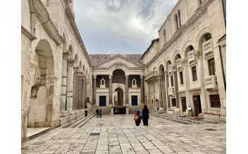 Peristyle of Diocletian Palace, Split